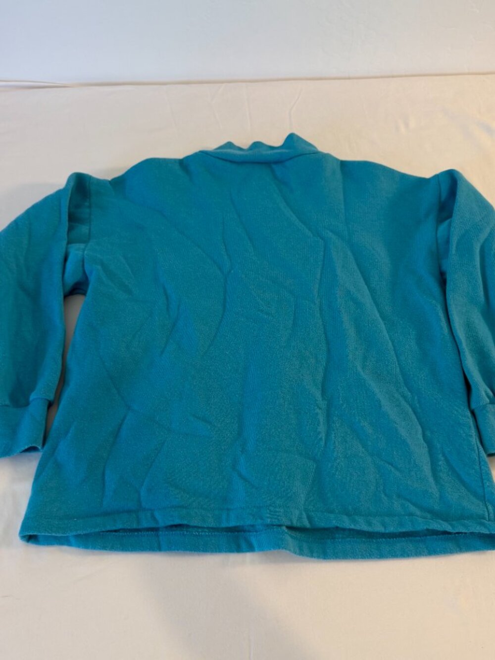 Vintage EJ Gitano Girls Medium 9/10 Heartbreaker Sweatshirt Beaded 90s - Picture 9 of 9